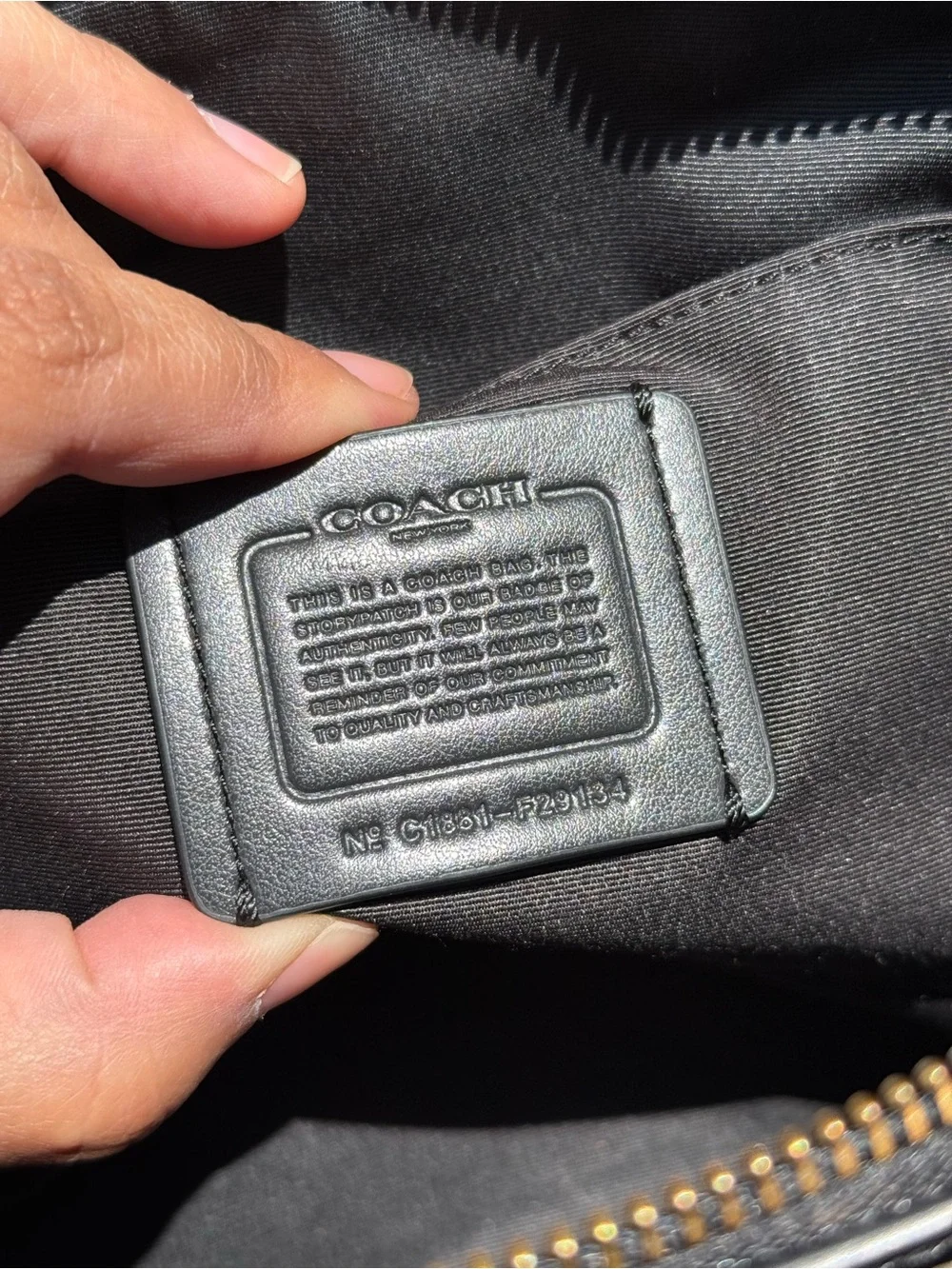 Coach x NASA mini sierra dome satchel